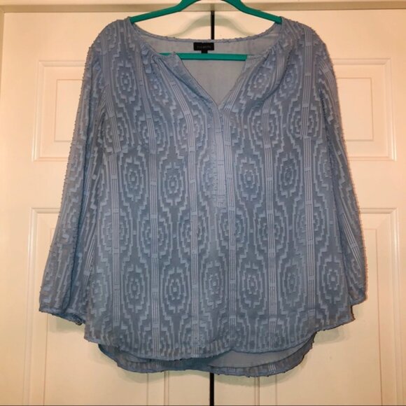 Talbots • Light Blue Blouse - Picture 2 of 6